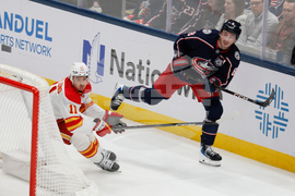 Flames Blue Jackets Hockey