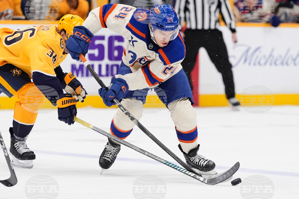 Oilers Predators Hockey