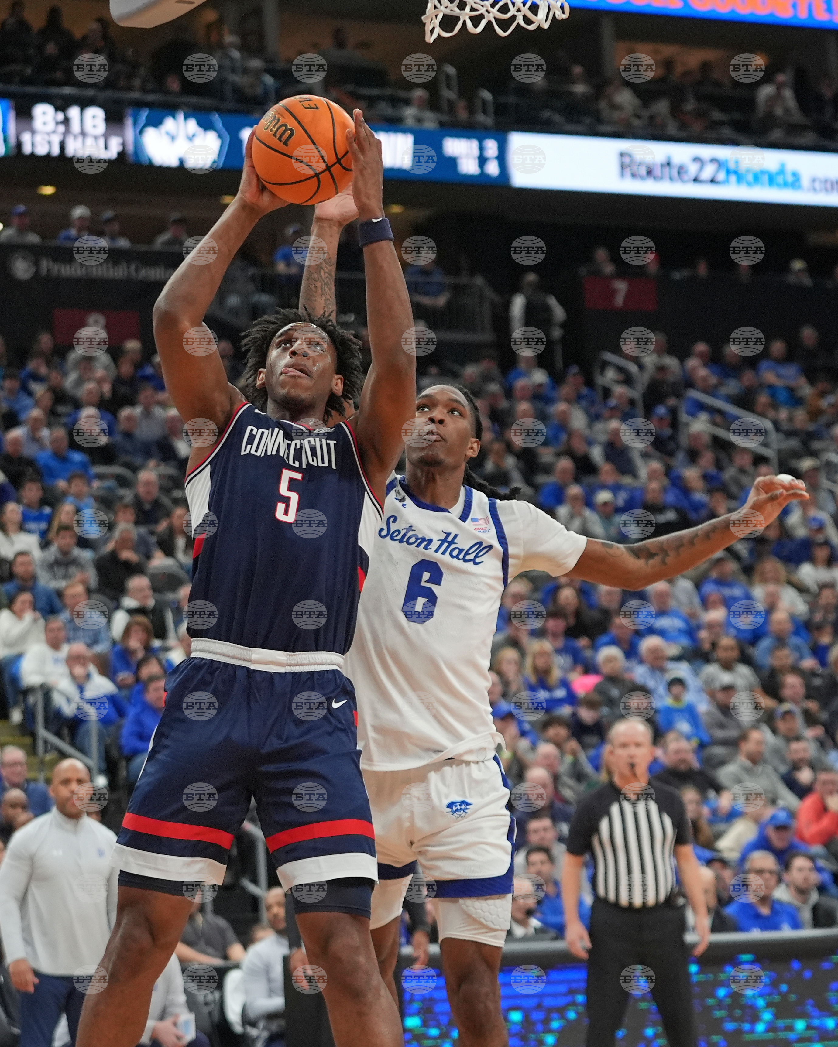 UConn Seton Hall Basketball