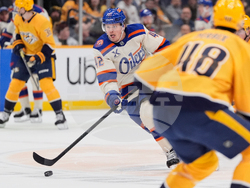 Oilers Predators Hockey