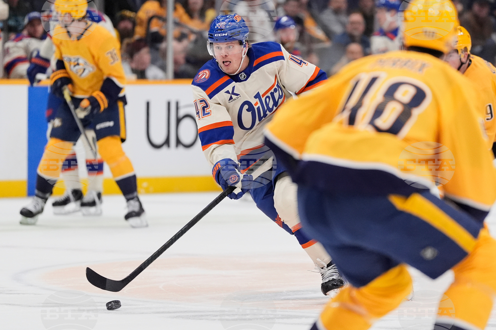 Oilers Predators Hockey