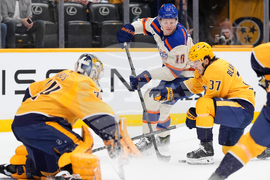 Oilers Predators Hockey