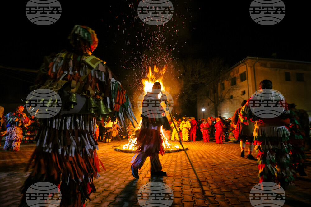 APTOPIX Bulgaria Pagan New Year
