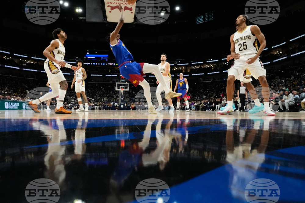 Nuggets Pelicans Basketball