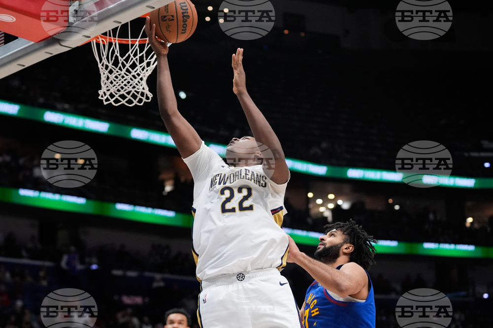 Nuggets Pelicans Basketball