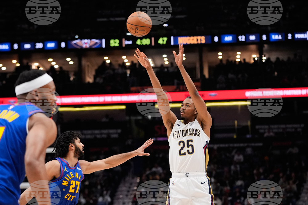 Nuggets Pelicans Basketball