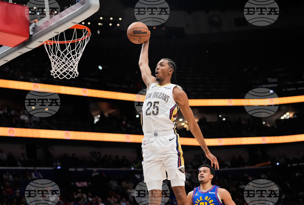 Nuggets Pelicans Basketball