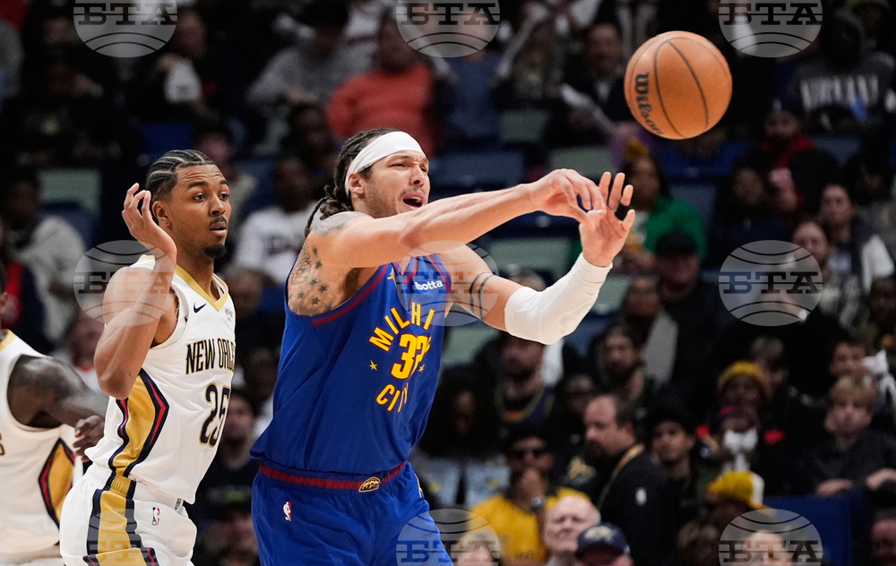 Nuggets Pelicans Basketball