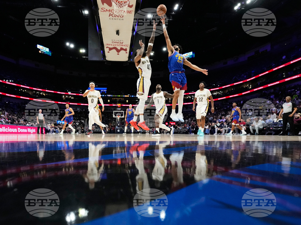 Nuggets Pelicans Basketball