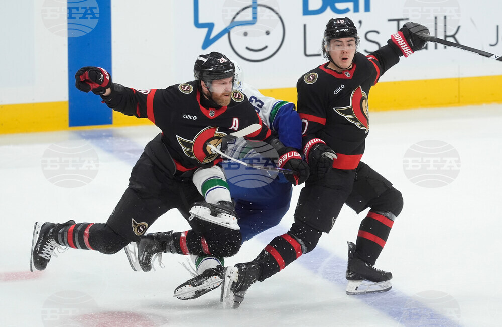 Senators Canucks Hockey