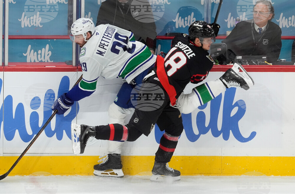 Senators Canucks Hockey