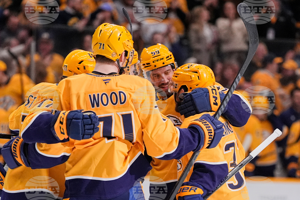 Oilers Predators Hockey