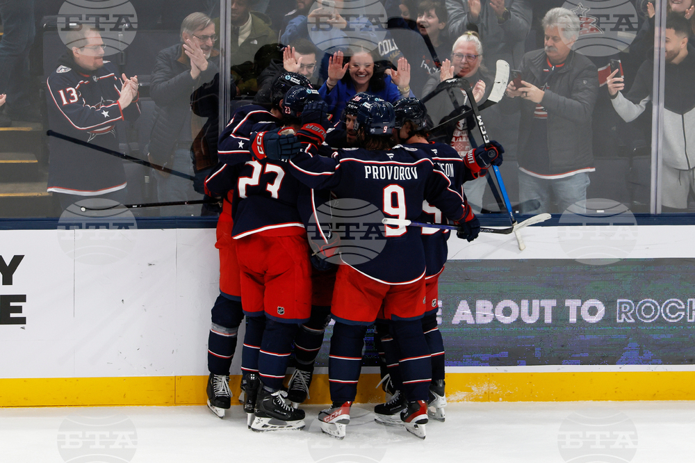 Flames Blue Jackets Hockey