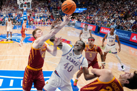 APTOPIX Iowa St Kansas Basketball