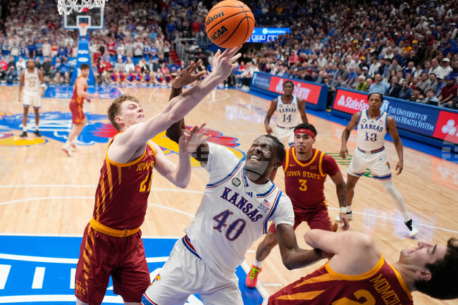 APTOPIX Iowa St Kansas Basketball