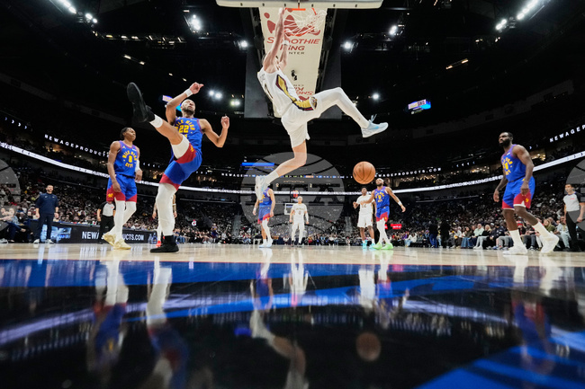 APTOPIX Nuggets Pelicans Basketball