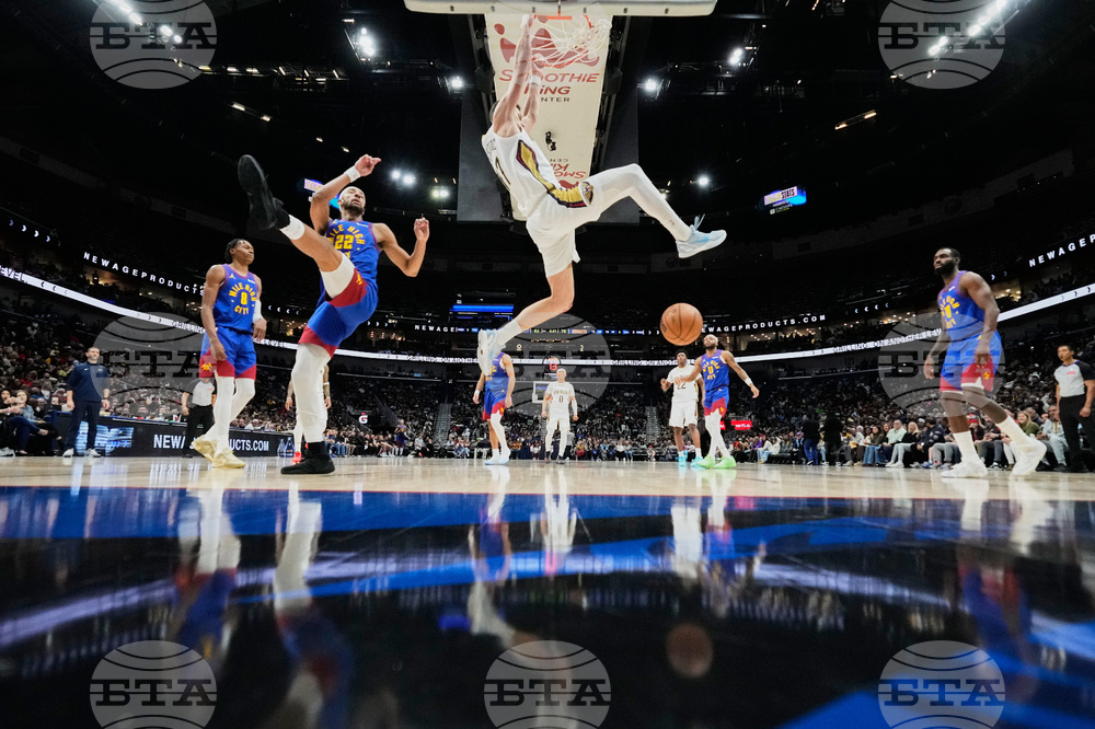 APTOPIX Nuggets Pelicans Basketball