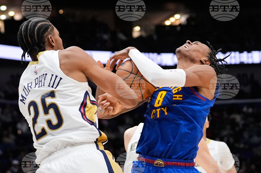 Nuggets Pelicans Basketball