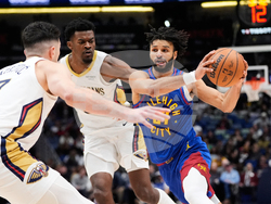 Nuggets Pelicans Basketball
