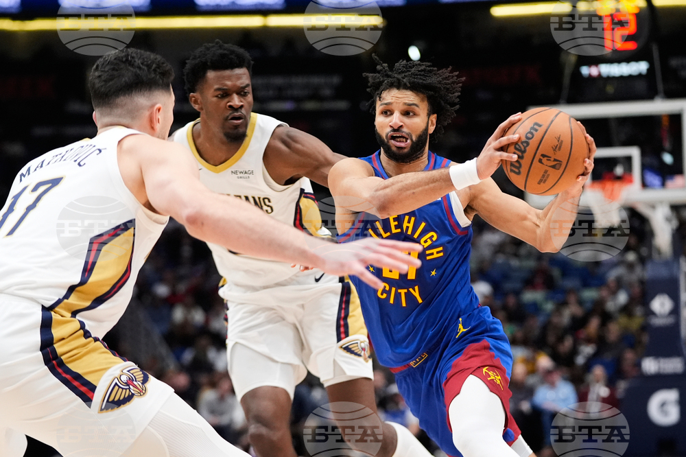 Nuggets Pelicans Basketball