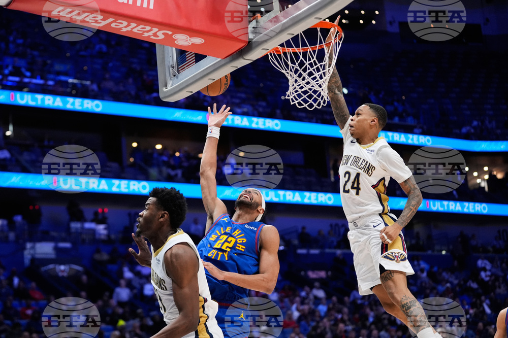 Nuggets Pelicans Basketball