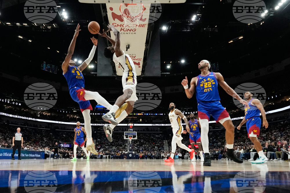 Nuggets Pelicans Basketball