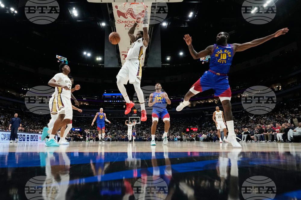 Nuggets Pelicans Basketball