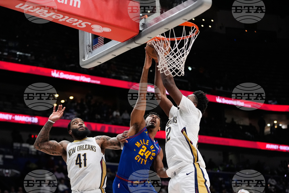 Nuggets Pelicans Basketball