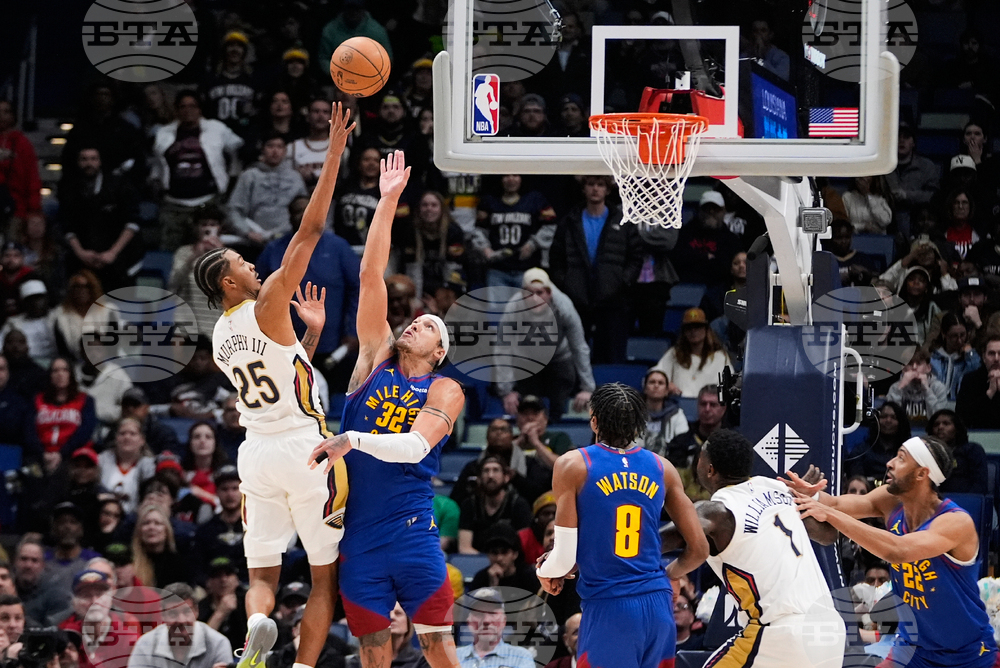 Nuggets Pelicans Basketball