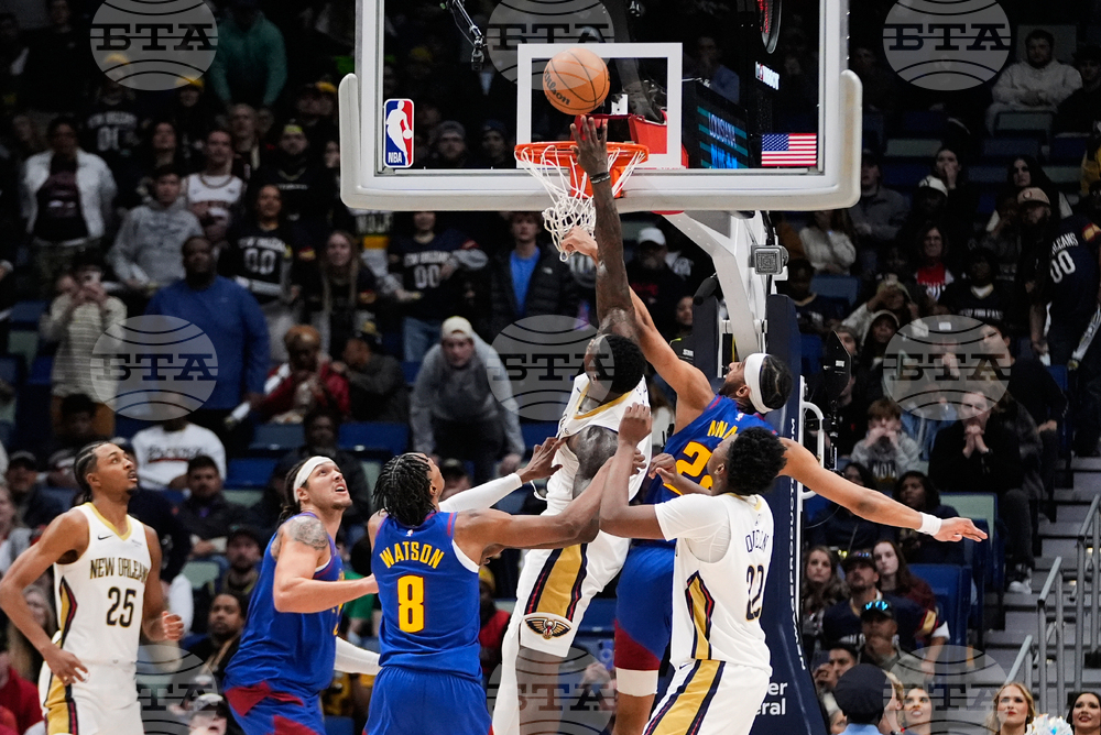 Nuggets Pelicans Basketball