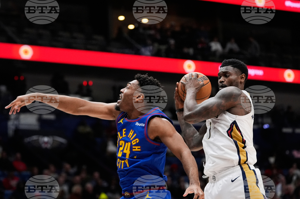 Nuggets Pelicans Basketball