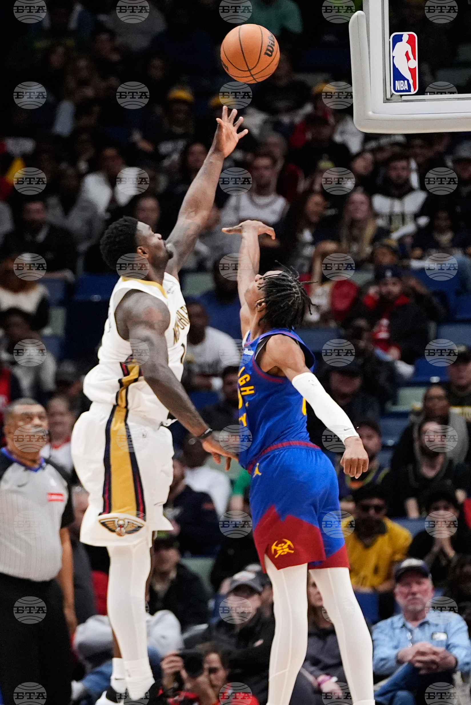 Nuggets Pelicans Basketball