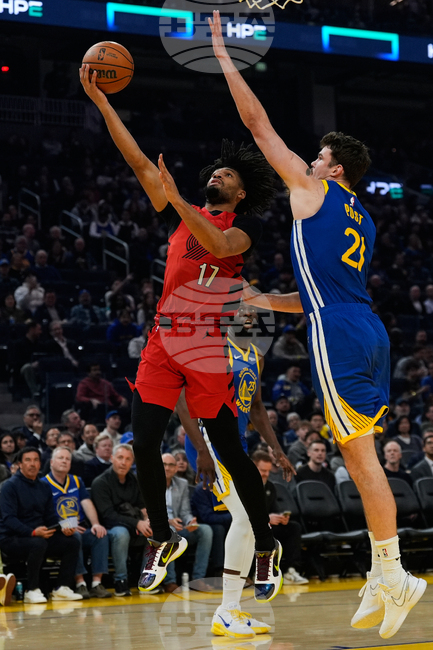 Trail Blazers Warriors Basketball