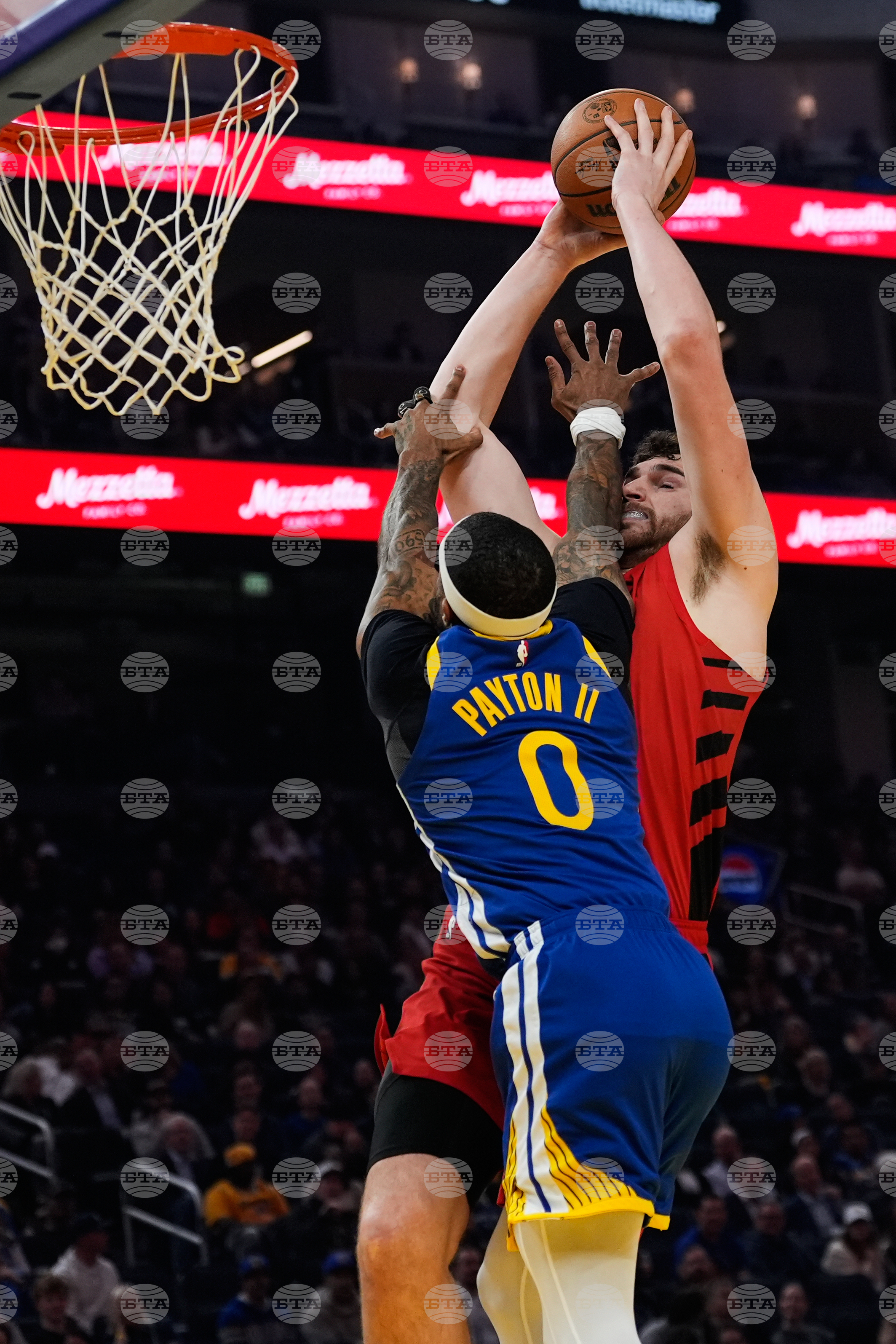 Trail Blazers Warriors Basketball