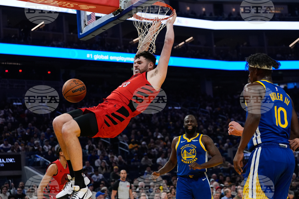 Trail Blazers Warriors Basketball