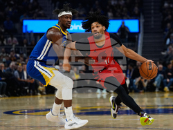 Trail Blazers Warriors Basketball
