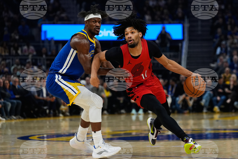 Trail Blazers Warriors Basketball