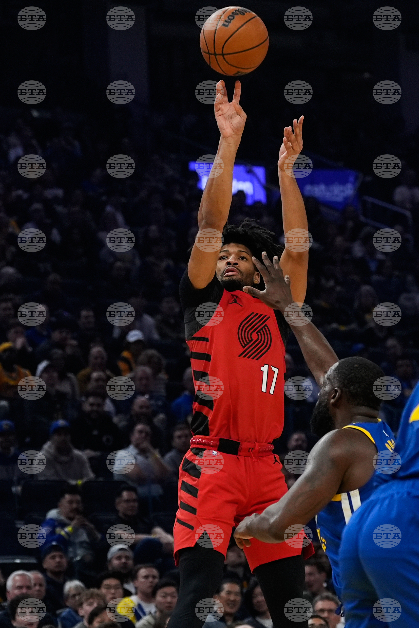 Trail Blazers Warriors Basketball