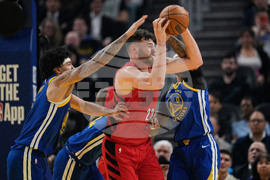 Trail Blazers Warriors Basketball