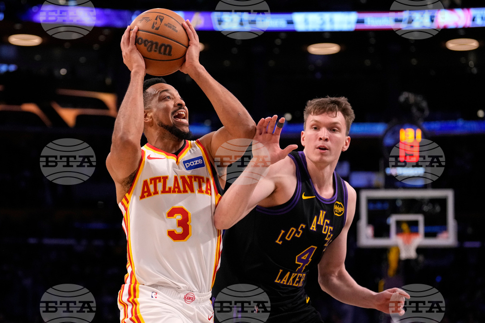 Hawks Lakers Basketball