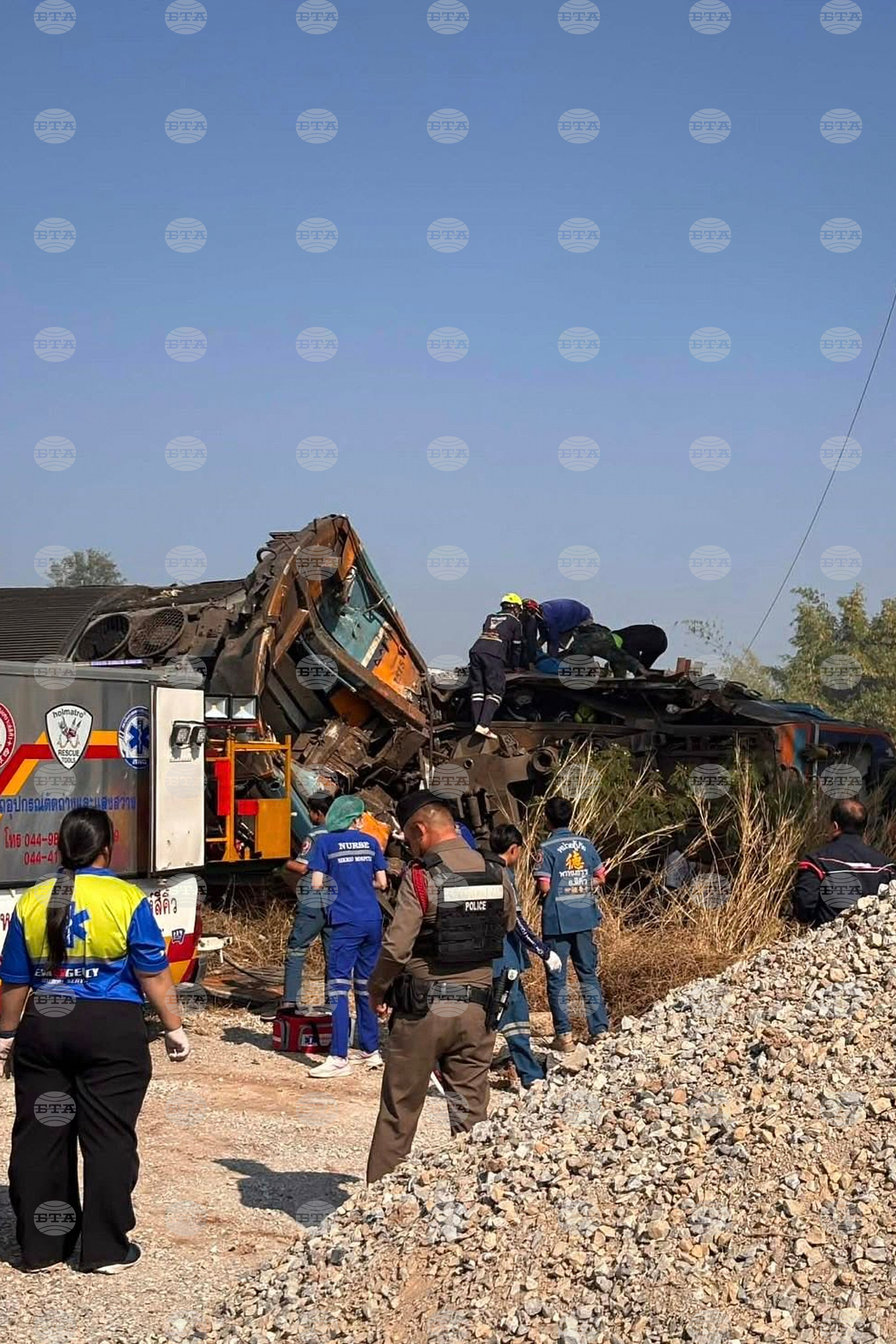 Thailand Train Accident