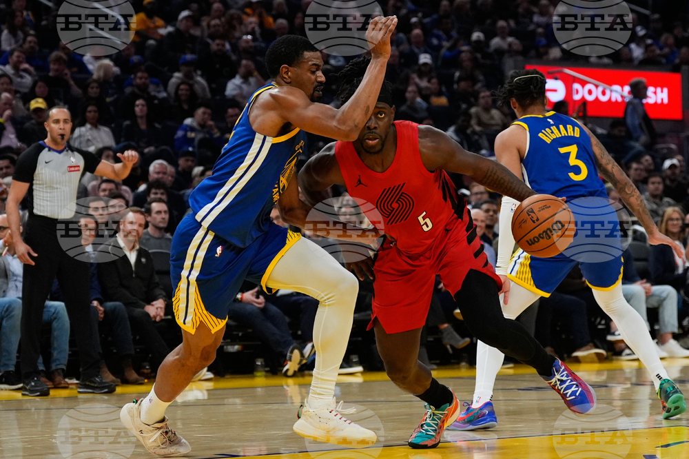 Trail Blazers Warriors Basketball