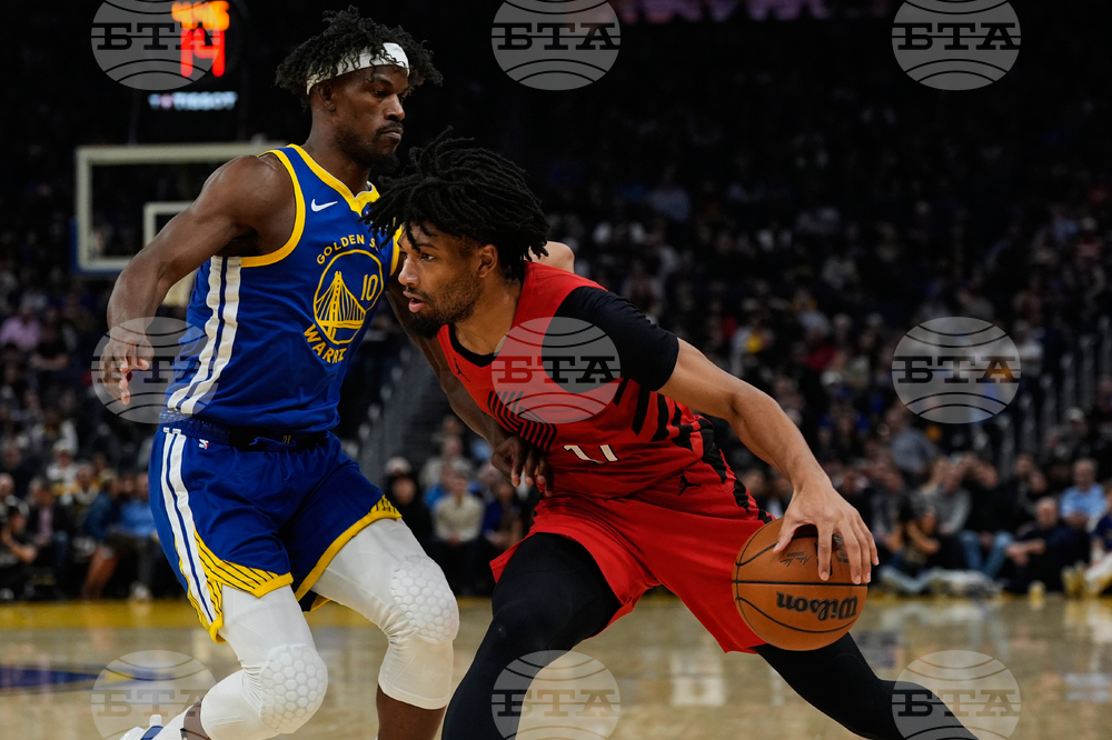 Trail Blazers Warriors Basketball