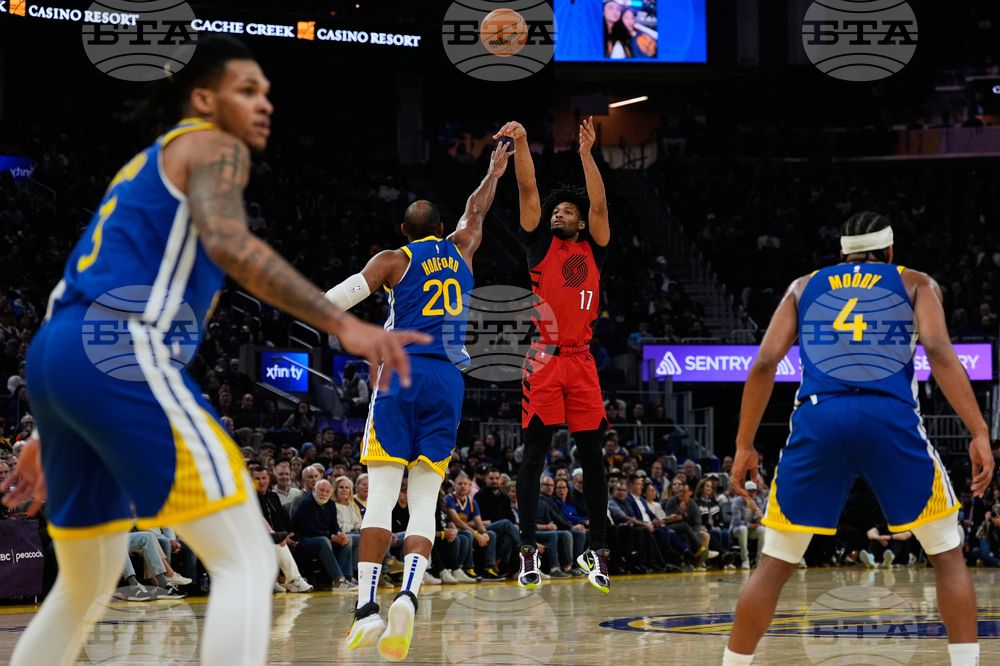 Trail Blazers Warriors Basketball