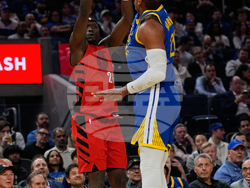 Trail Blazers Warriors Basketball