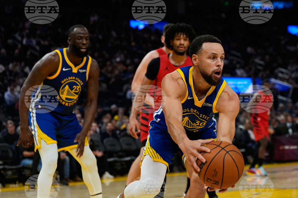 Trail Blazers Warriors Basketball