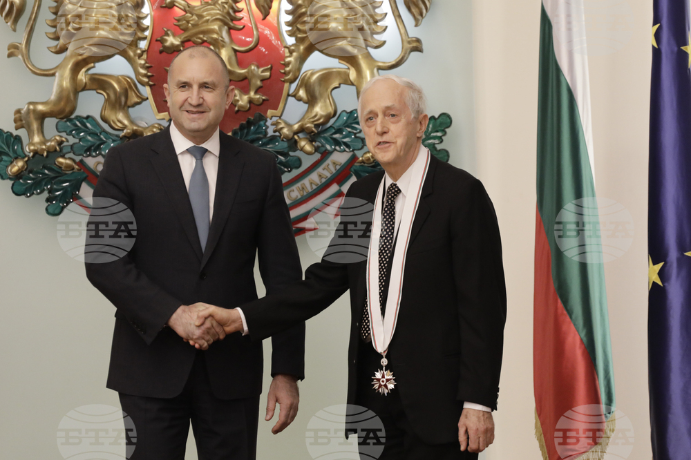 Румен Радев - държавни отличия - български учени