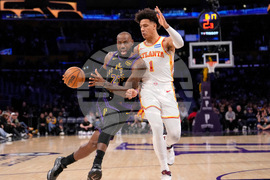 Hawks Lakers Basketball