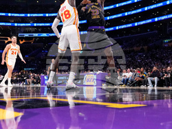 Hawks Lakers Basketball