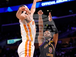Hawks Lakers Basketball